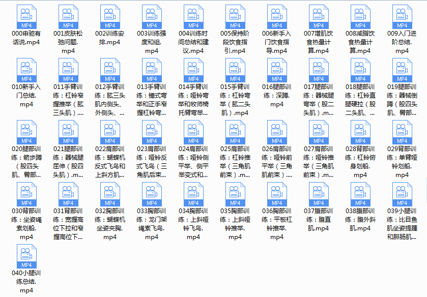 全身系统健身训练干货——魔兽申驰13年训练经验都在这里了 更新至40期